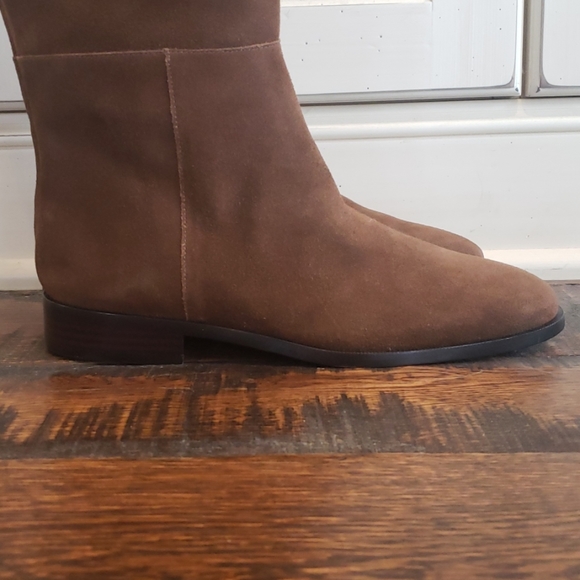 New J. Crew Over the knee boots in suede K2741 $325 - Picture 4 of 5